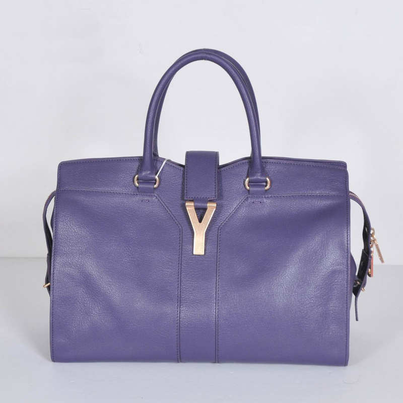 8221 Yves Saint Laurent medio Cabas Chyc Bag 8221 Viola